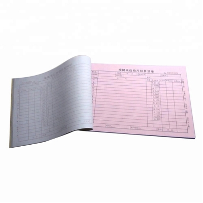 Factory Original Order Book Receipt Invoice Duplicate Computer Printer ncr carbonless paper