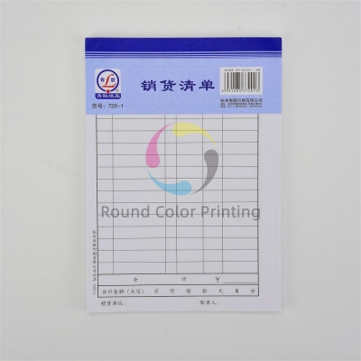 Factory supply Custom Printing Receipt Invoice Noted Book Delivery Note Ncr Bill Book A4 Notebooks ncr carbonless paper