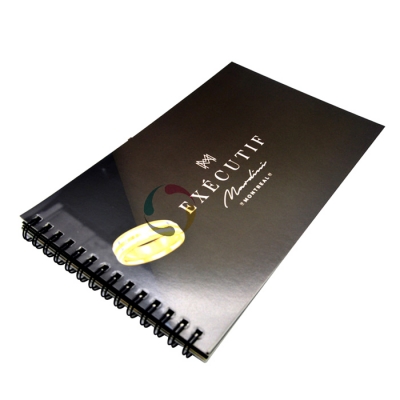 Professional Spiral Book Print High Quality Customized Design Spiral Book Print Service